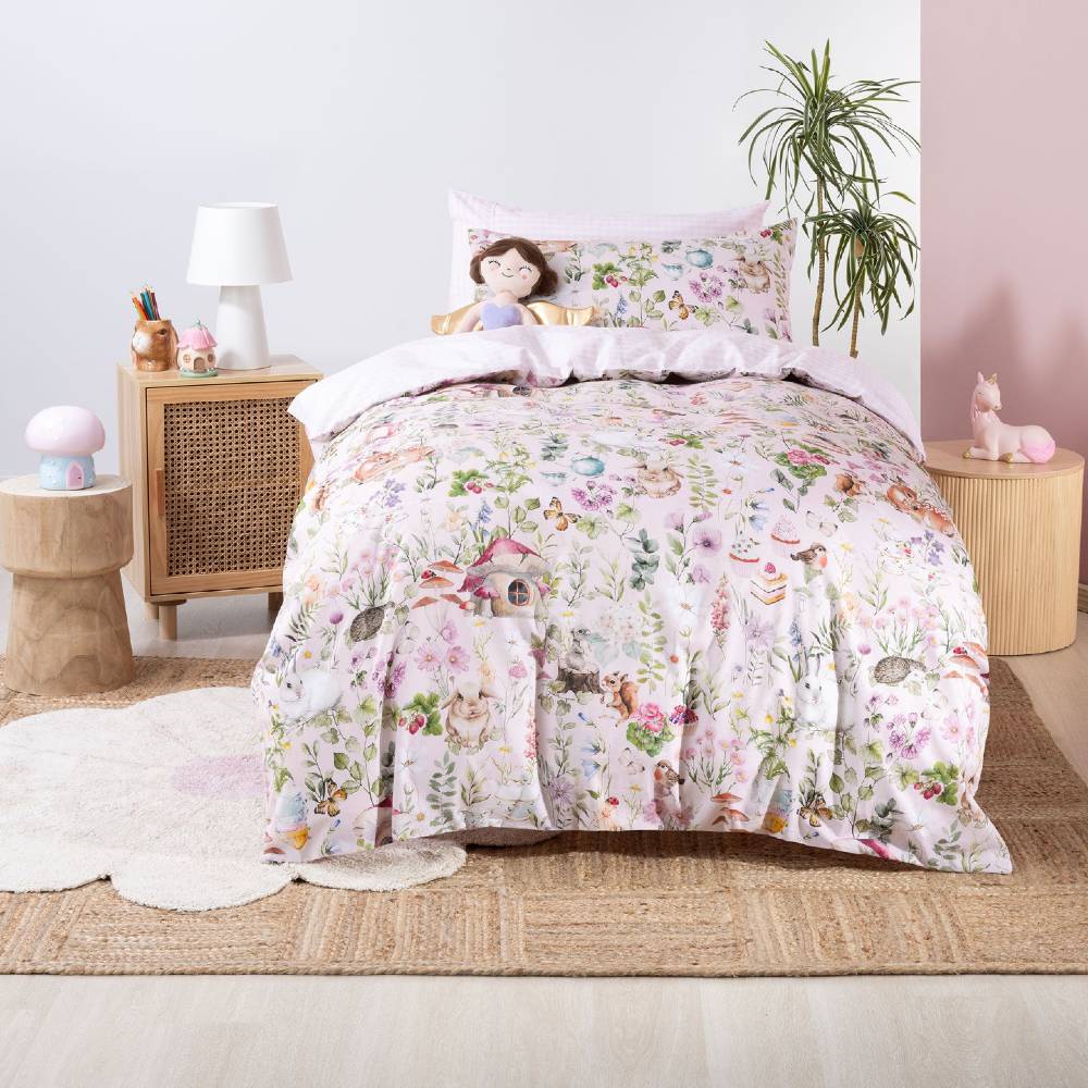 Squiggles Duvet Cover Set - Tea Party