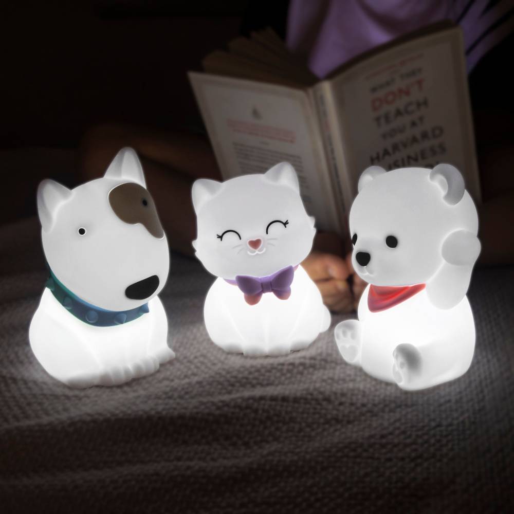 Stellar Haus Rechargeable Night Light - Squishy Puppy