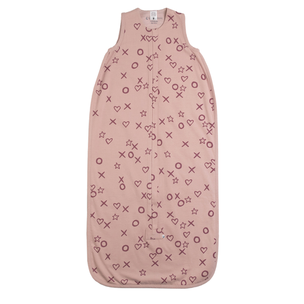 The Sleep Store 0.2 tog Organic Cotton Front Zip Summer Sleeping Bag