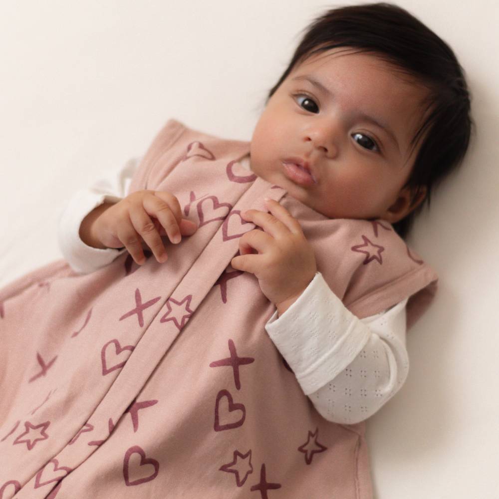The Sleep Store 0.2 tog Organic Cotton Front Zip Summer Sleeping Bag