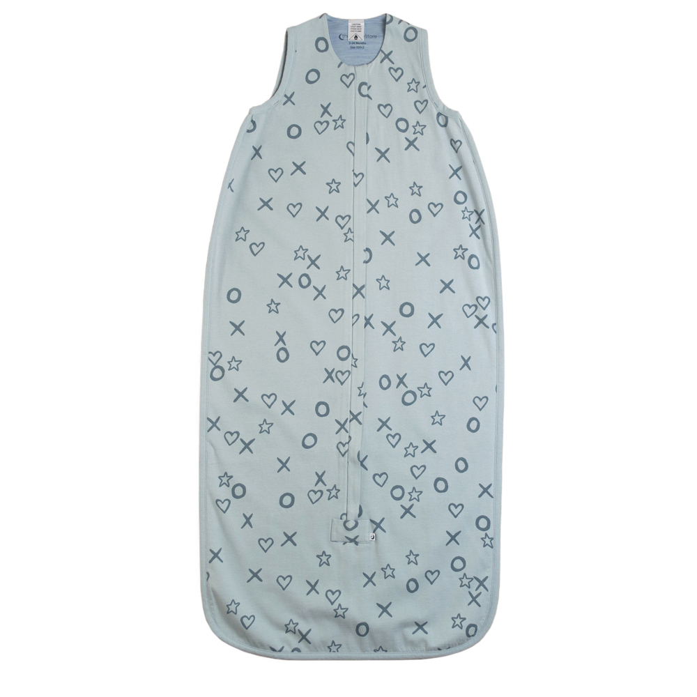 The Sleep Store 0.2 tog Organic Cotton Front Zip Summer Sleeping Bag