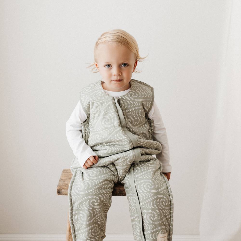 Woolbabe X BO & KO Collab Duvet Sleeping Suit