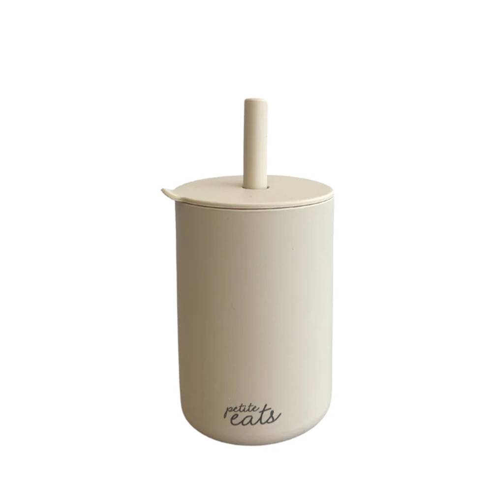 Petite Eats Mini Silicone Smoothie Cup with Straw