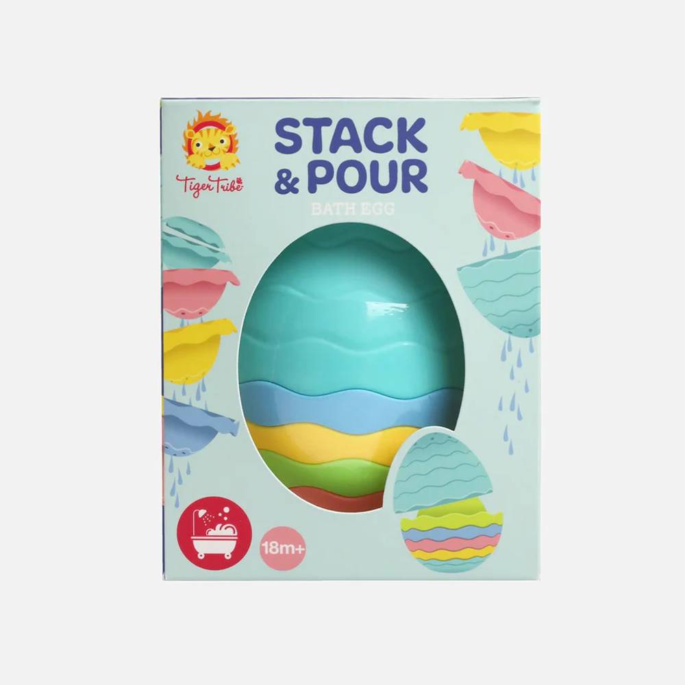 Tiger Tribe Stack & Pour - Bath Egg