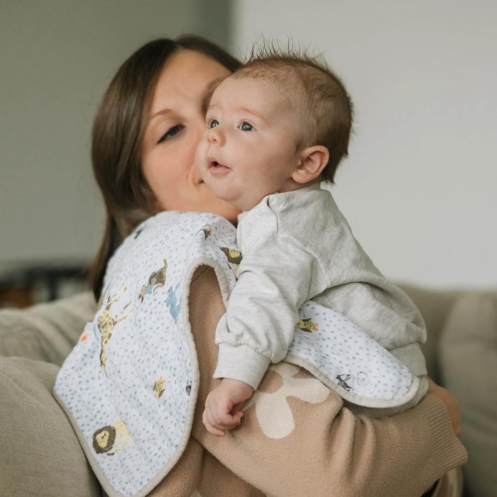 Little Unicorn Muslin Burp Cloth 2 Pack