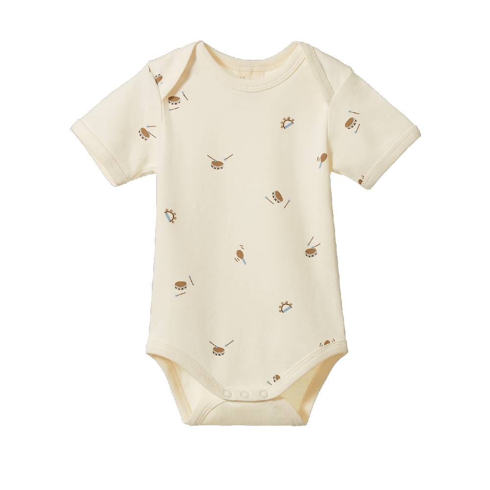 Nature Baby Short Sleeve Bodysuit