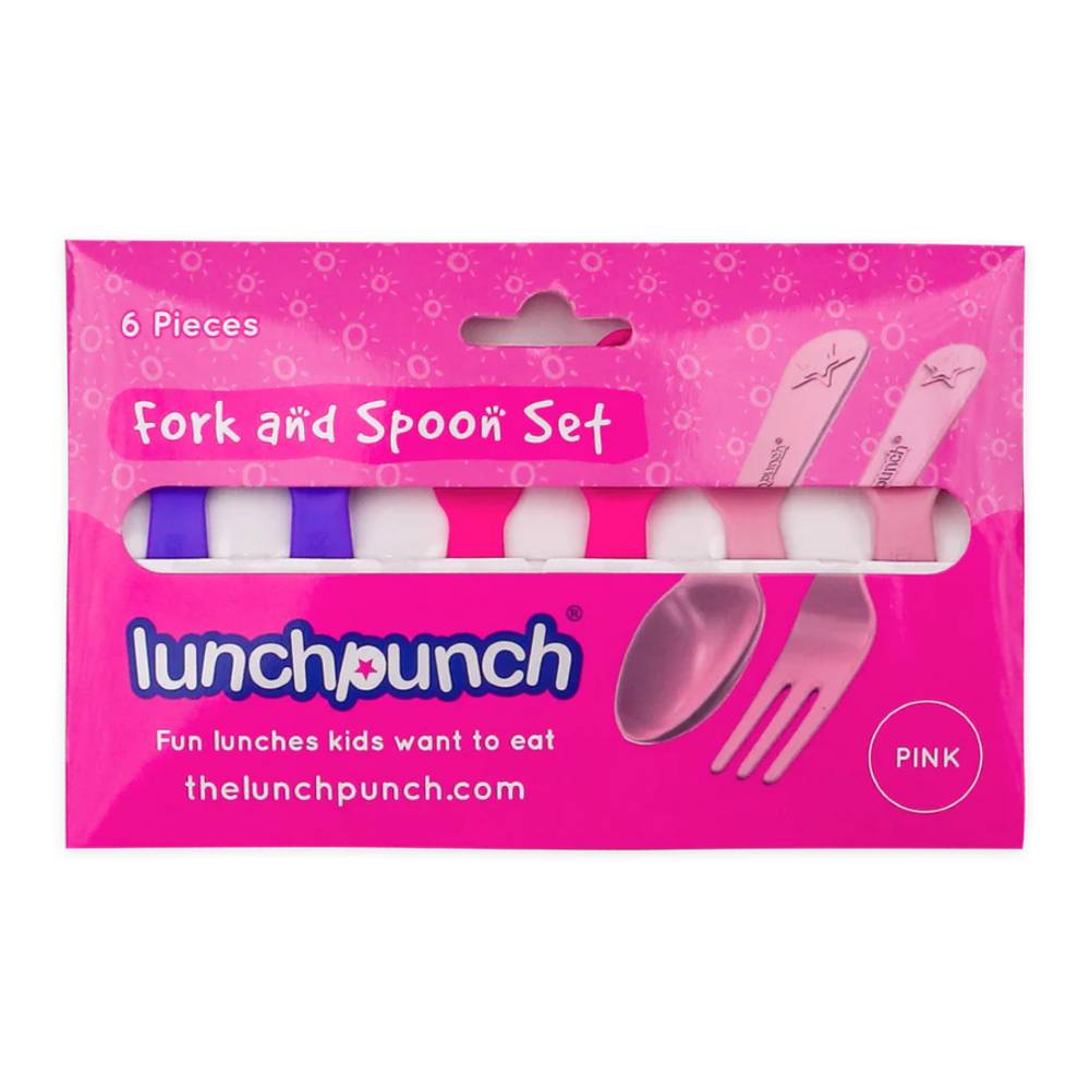 Lunch Punch Fork & Spoon Set