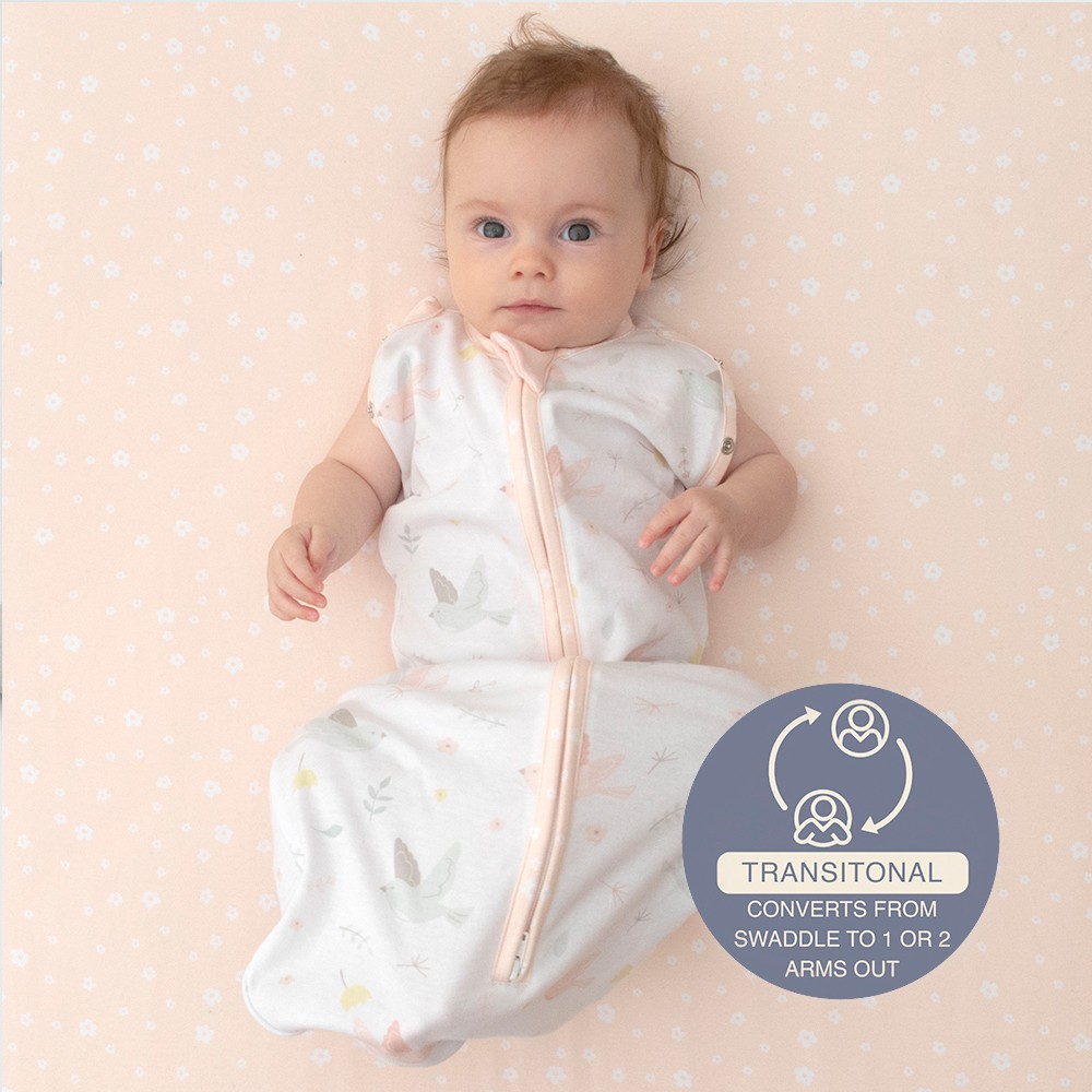Living Textiles 0.2 Zip Up Swaddle