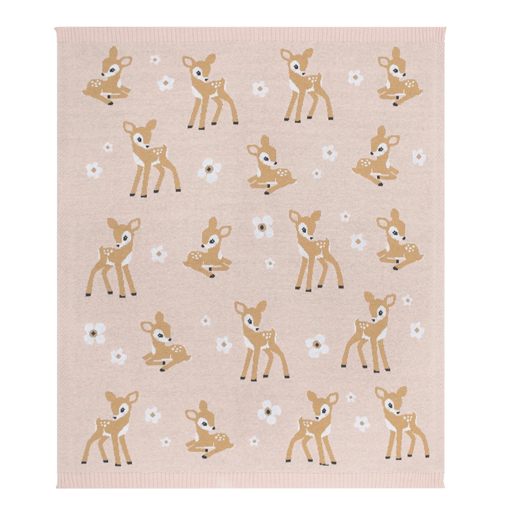 Living Textiles Cotton Whimsical Baby Blanket