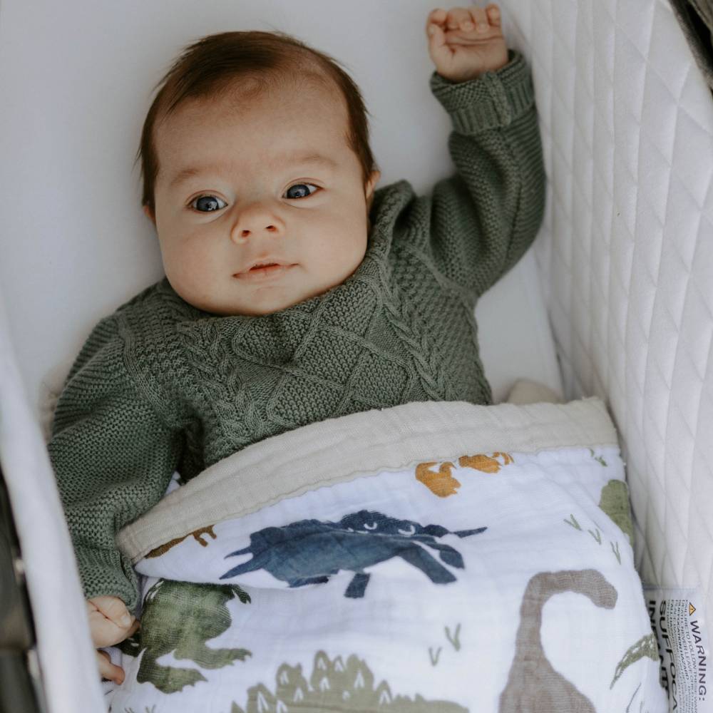 Little Unicorn Cotton Muslin Baby Blanket - Clearance
