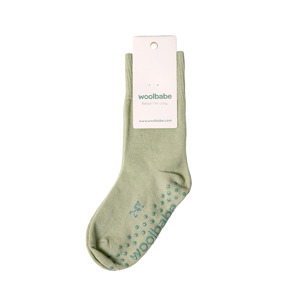 Woolbabe Merino Organic Cotton Sleepy Socks - Clearance