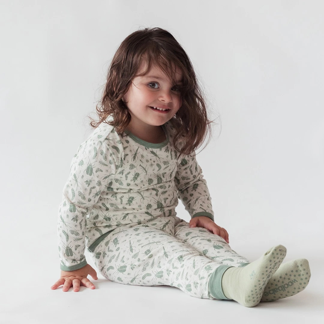 Woolbabe Merino Organic Cotton Sleepy Socks - Clearance