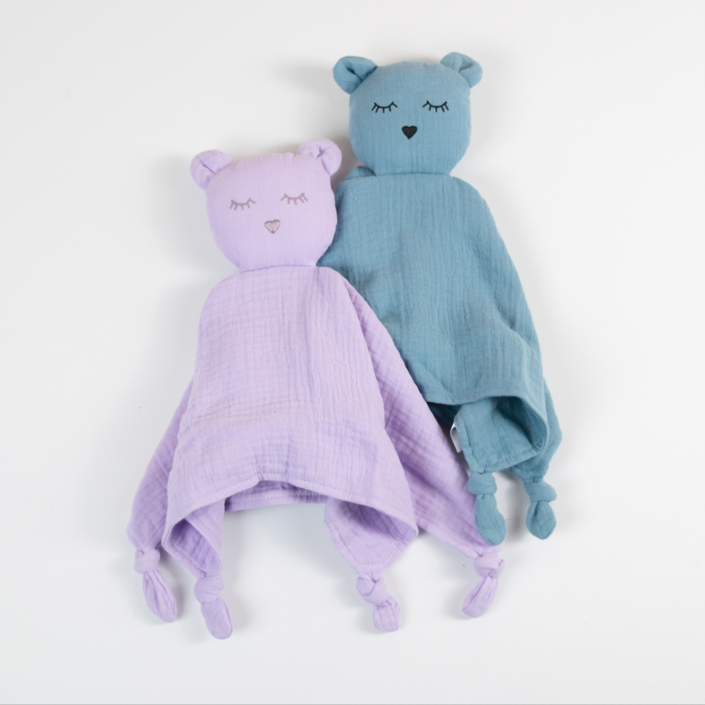 The Sleep Store Sleepy Bear Muslin Comforter
