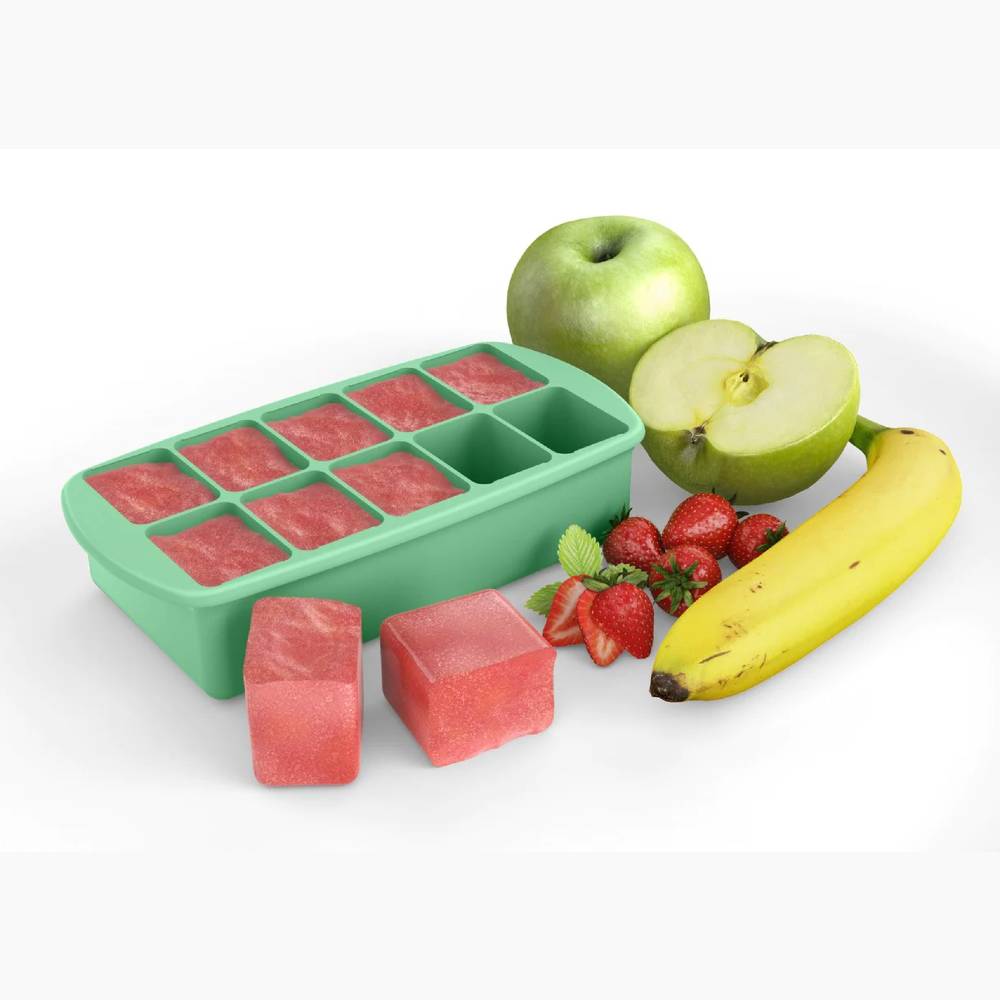 Melii Silicone Baby Food Freezer Tray with Lid