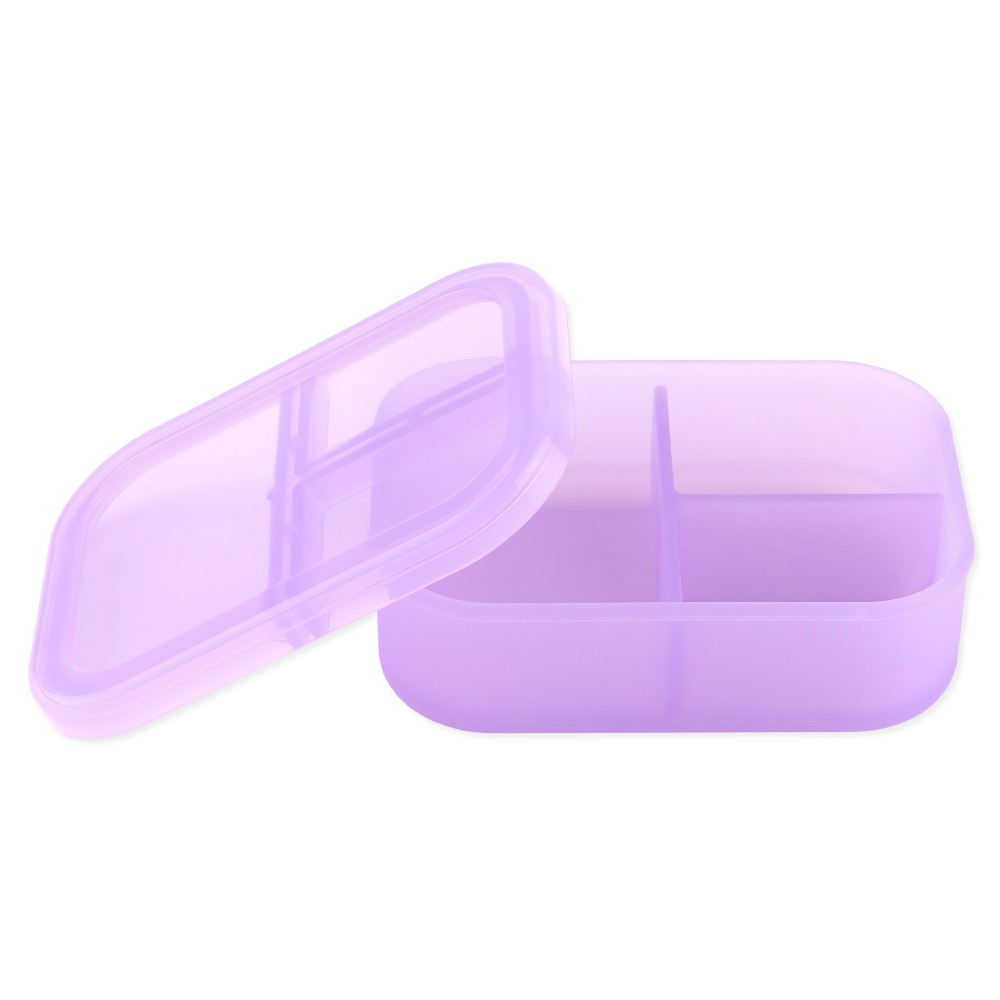 Bumkins Bento Box 3 Section - Jelly Silicone