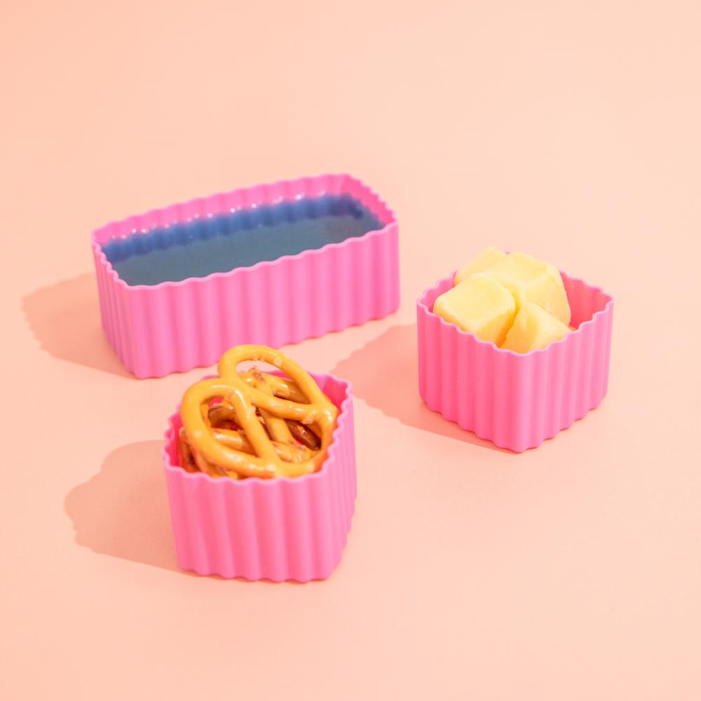 MontiiCo Bento Silicone Cups Mixed