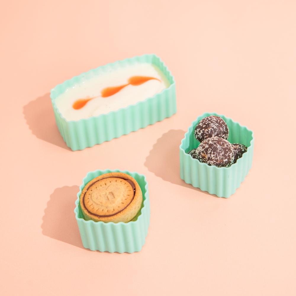 MontiiCo Bento Silicone Cups Mixed