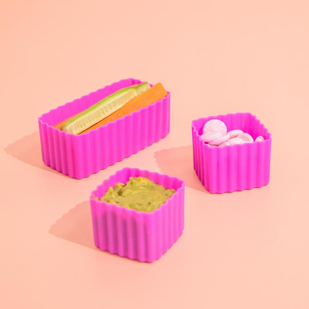 MontiiCo Bento Silicone Cups Mixed