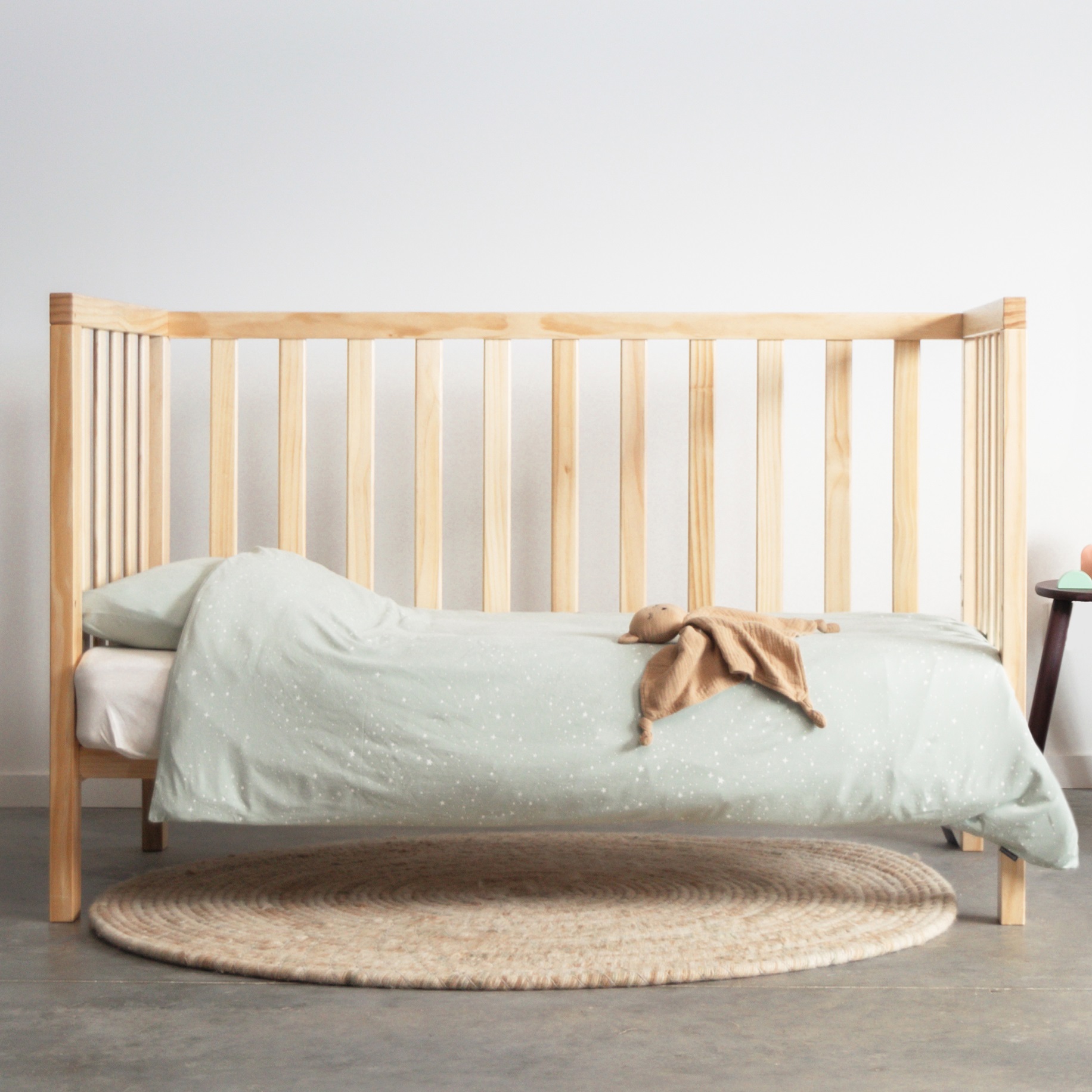 The Sleep Store Frank Cot 4 in 1 with Toddler Conversion Kit