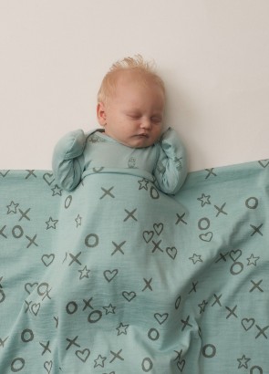 Free Knitting Pattern for Cable Snooze Baby Sleeping Bag - Knitting Bee