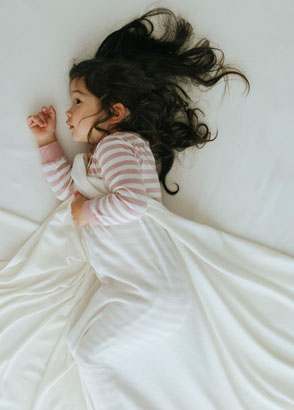 one year old waking up crying