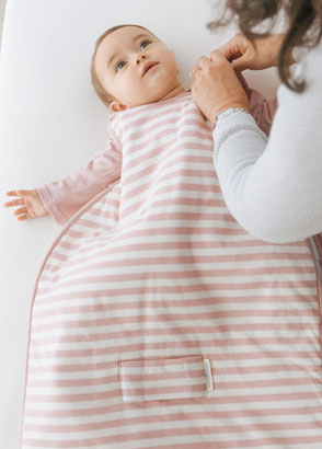 Baby Short Sleeve Sleeping Bag 6-18 Months Travel Nursery 100/% Cotton
