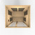 Dynamic "Santiago" 2 Person Low EMF FAR IR Sauna (DYN-6209-01)