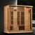 Maxxus 4 Person Near Zero EMF FAR IR Sauna (MX-K406-01-ZF HEM)