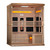 Golden Designs "Reserve Edition" 3 Person Near Zero EMF Full Spectrum with Himalayan Salt Bar (GDI-8230-01)