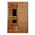 Maxxus "S-Line" 2 Person Low EMF FAR IR Sauna (MX-S206-01)