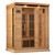 Maxxus 3 Person Near Zero EMF FAR IR Sauna (MX-K306-01-ZF HEM)