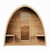 SaunaLife Model G3 Outdoor Home Sauna Kit