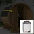 SaunaLife Model E8W Sauna Barrel-Window