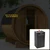 SaunaLife Model E8W Sauna Barrel-Window