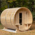 Canadian Timber Serenity CTC2245W Cedar Barrel Sauna 