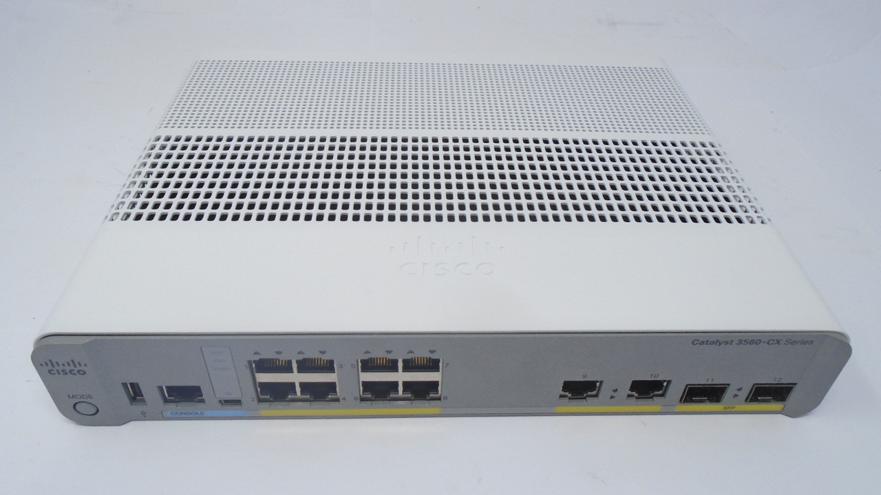 Cisco Catalyst 3560-CX Products 保守購入必須)WS-C3560CX-8XPD-S