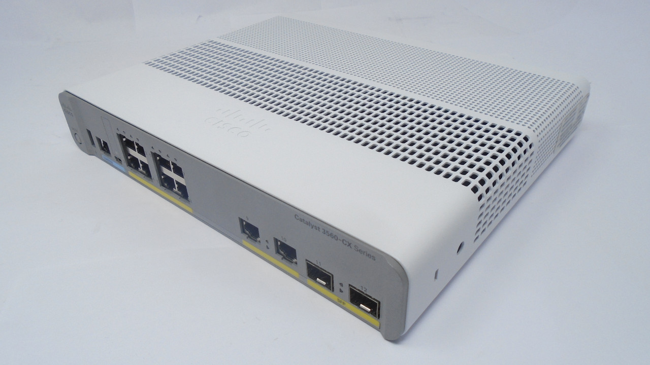 Cisco Catalyst 3560-CX Products 保守購入必須)WS-C3560CX-8XPD-S