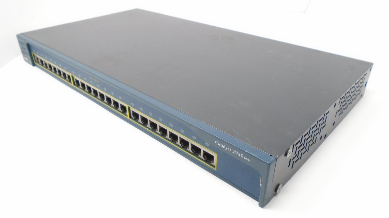Cisco, Catalyst 2950 24-Ports 10/100Mbps RJ45 Port Switch, WS