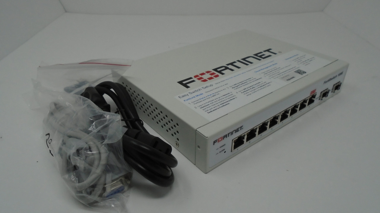 FORTINET, FORTISWITCH-108E, FS-108E, P21371-01-01 - Mountainview