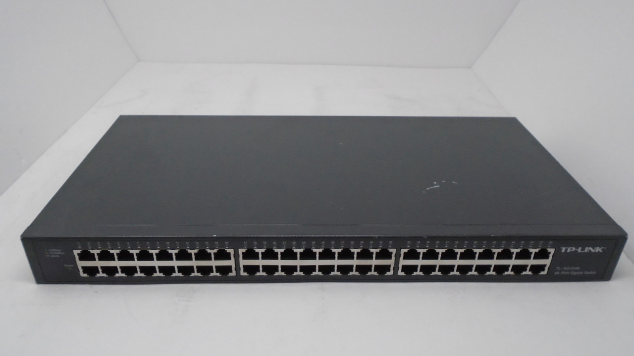 TP-LINK, 48-Port Gigabit Switch, TL-SG1048 - Mountainview-tech.com