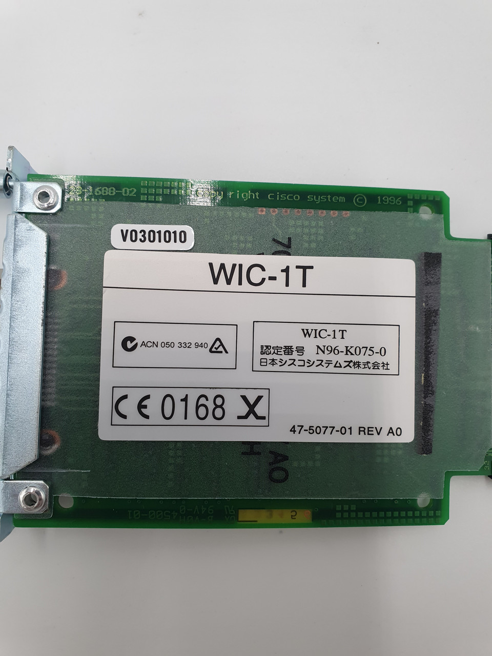 Cisco, WIC-1T, 800-01514-01J0, 47-5077-01 A0 - Mountainview-tech.com