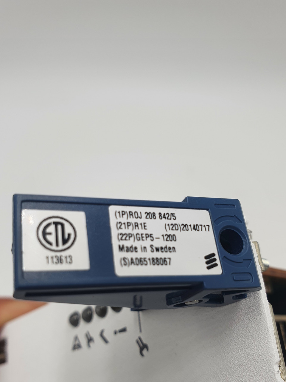リレーレス受信機 ERICSSON, GEP5-1200, ROJ 208 842/5, Network Server Ericsson AB
