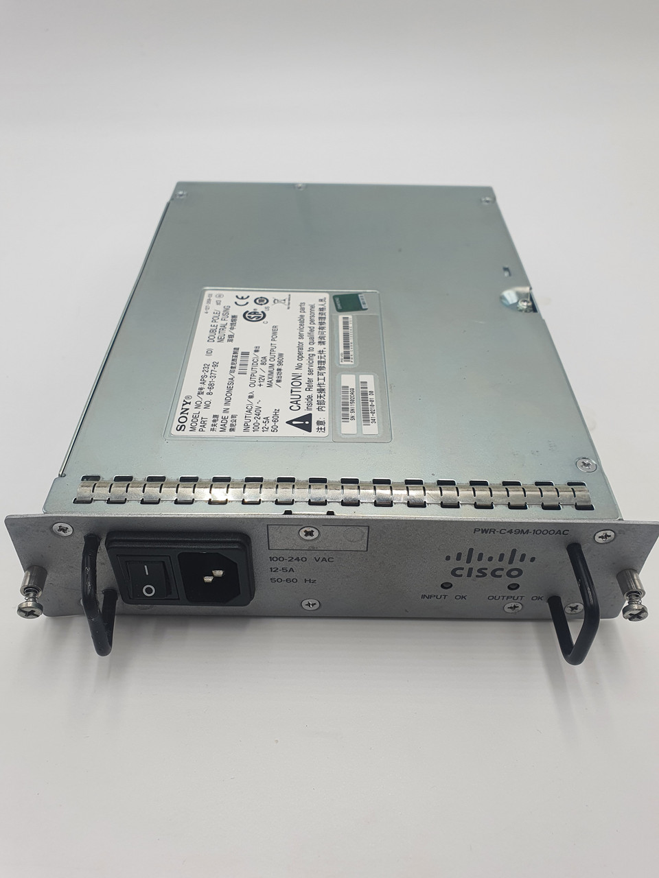 SONY, APS-232, 8-681-377-92, CISCO, PWR-49M-1000AC, 341-0210-01
