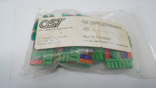 CALIX, CONNECTOR POWER 700 ONT SPRINGLOADED (1 PK OF 20), 100-04238