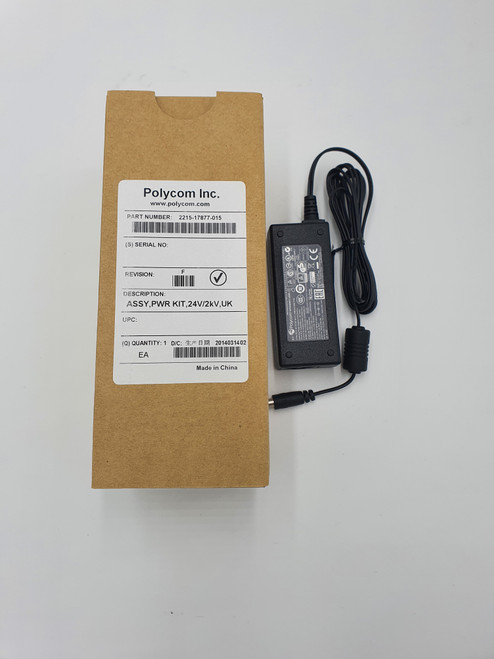 POLYCOM, Switching Power Adapter, SPA12A24B, 9NA0121100, 2215-17877-015