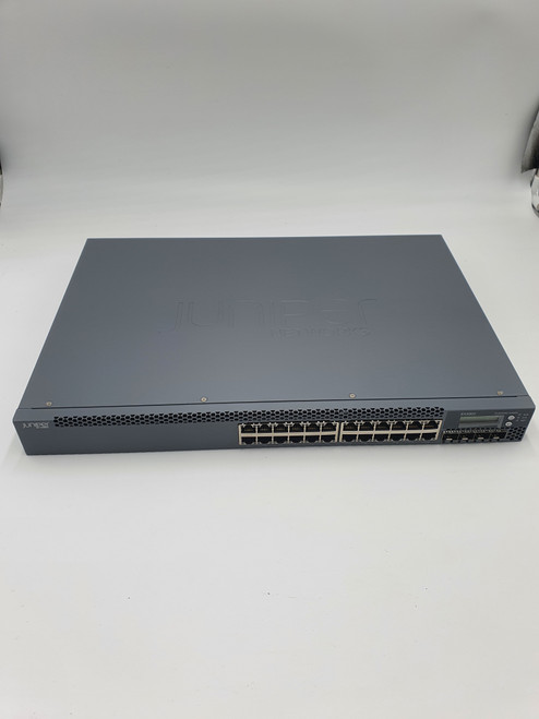 JUNIPER, 24 Ports Rack-Mountable Gigabit Ethernet Switch, EX4300