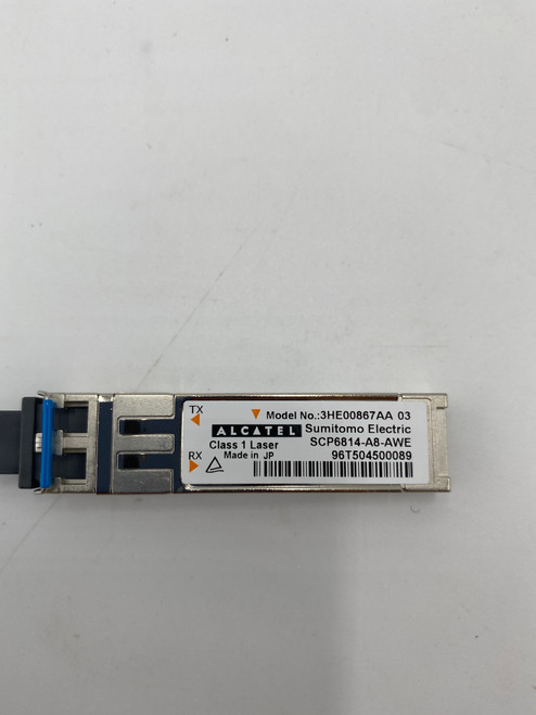 Alcatel-Lucent 3HE00867AA – 1000BASE-EX SFP Transceiver