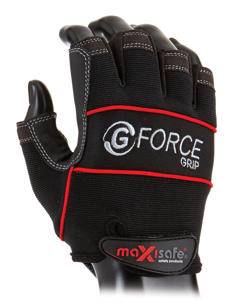 Maxisafe G-Force ‘Grip’ Fingerless Gloves
