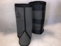 DD Leather canvas gaiters upright