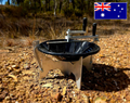 Panners Mate, easy to carry, quick to set up and tough enough for the outback, it helps beginners and experienced fossickers process more dirt with less effort.